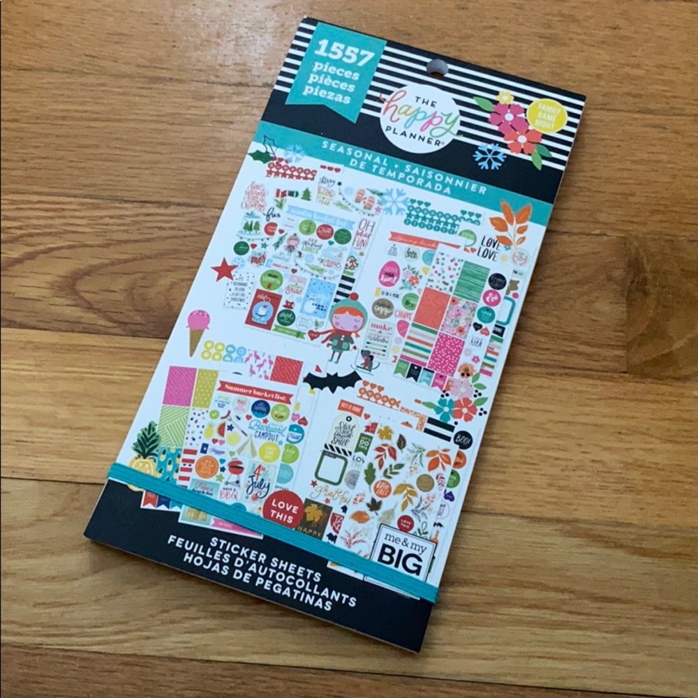 New The Happy Planner Sticker Set ☀️